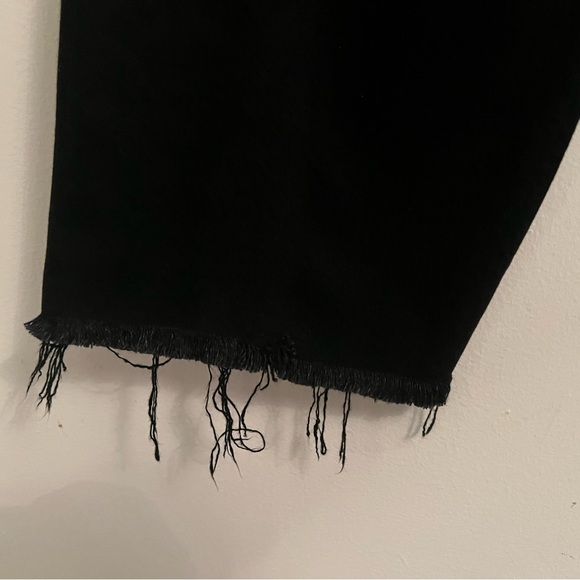 Reformation Liza Ultra High Rise Slim Straight Cropped Jeans - Picture 6 of 6